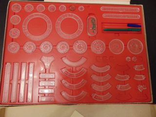 Vintage Spirograph Set By Kenner 2400 - Incomplete AS - IS 3