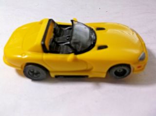 Vintage Tyco Slot Car Dodge Viper With Hp - 7 Tyco Chassis Fast