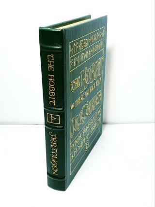 Easton Press The Hobbit Or There And Back Again Leather Wrap Book J.  R.  R.  Tolkien