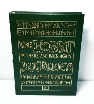 Easton Press The Hobbit Or There And Back Again Leather Wrap Book J.  R.  R.  Tolkien 2