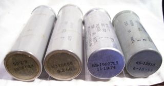 Four Western Electric Capacitors for Amplifier Use 4