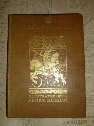 The Rhinegold & The Valkyrie.  Arthur Rackham 1st Edition By R.  Wagner 1910.