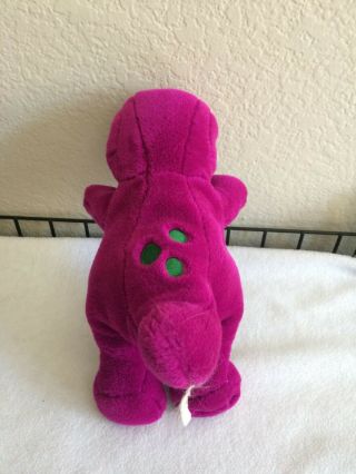 Vtg Barney The Purple Dinosaur Plush Toy Doll I Love You 10 
