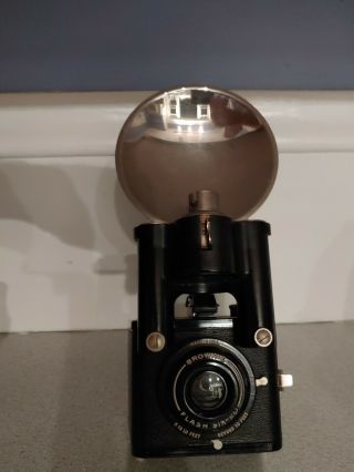 Vintage Kodak Brownie Flash Six - 20 Box Camera With Flash - Look