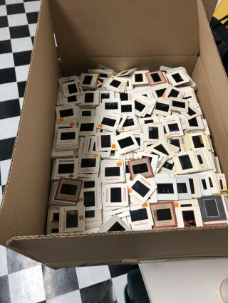 6,  000 Vintage 60 - 80s Kodachrome Family/vacation Color Slides