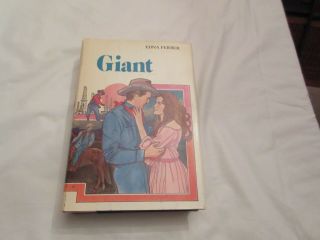 Giant By Edna Ferber Vintage Hardcover Hc/dj Book Club Edition Doubleday