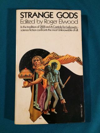 Strange Gods Edited By Roger Elwood Pocket Book Science Fiction Paperback Pulp