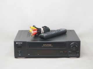 Sony Slv - 340 Vcr Vhs Player/recorder Remote Great