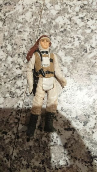 Vintage 1980 Star Wars Luke Hoth Battle Gear Complete - Action Figure No Coo