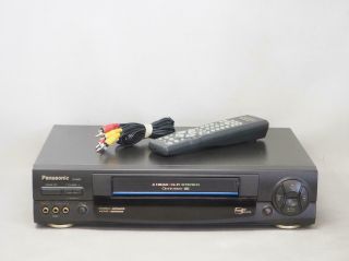 Panasonic Pv - 9662 Vcr Vhs Player/recorder Remote Great