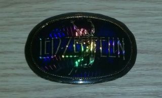 Led Zeppelin Belt Buckle Pacifica 1978 Vintage Usa