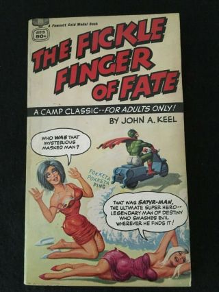 The Fickle Finger Of Fate By John A.  Keel,  Fawcett Gold Medal Paperback