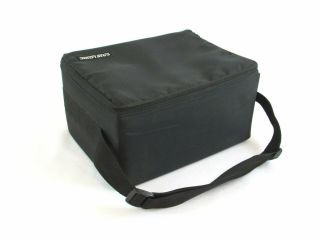 Vintage Case Logic 30 Ct Cd Carrying Case Black W/shoulder Strap