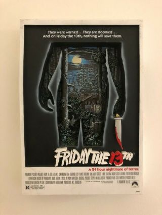 Friday The 13th 3d Poster Mcfarlane Studios