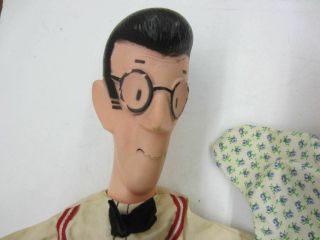 Vintage 50 ' s/60 ' s DENNIS THE MENACE Hand Puppet Set of 4 Dad Mom Margaret Dennis 2