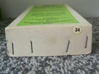 Vintage 1960s Subbuteo - H/w Referenced Box - Juventus - 34 Ohw