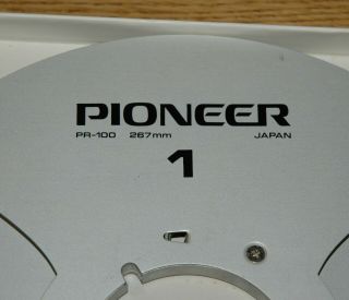 Pioneer PR - 100 empty Reel 10.  5 