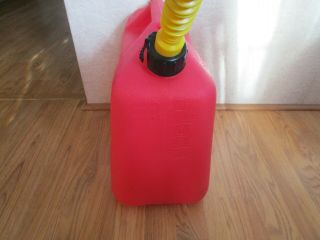 Vintage Wedco 5 Gallon Vented Gas Can Model W 5203 5