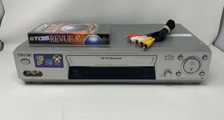 Sony Vcr Vhs Video Cassette Player Recorder Hi - Fi 4 Head Slv - N88