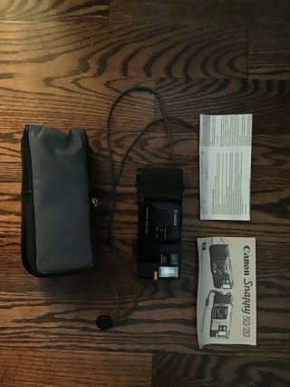 Canon Snappy 20 35mm Point & Shoot Film Camera