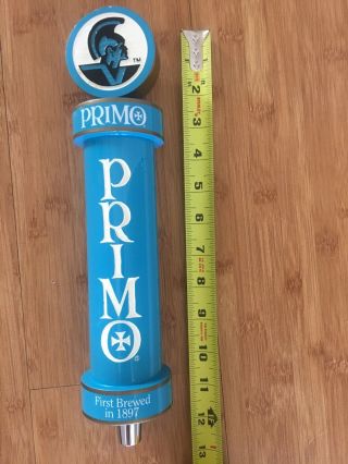 Primo Beer Tap Handle Rare Vintage 12 Inch