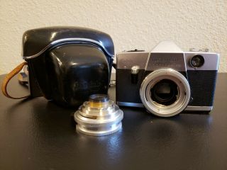 Kodak Instamatic Reflex Camera With Schneider Kreuznach Xenar F:2.  8/45mm Lens