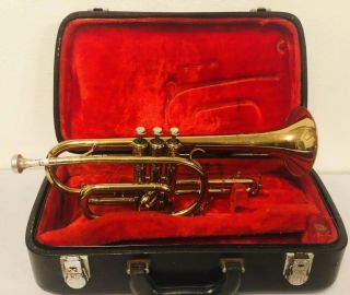 Vintage Cleveland 602 Cornet King Musical Instruments Repair Item Or Parts Only