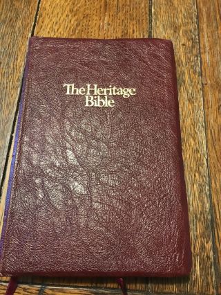 1985 Nelson The Open Bible Expanded Edition Nkjv Leather Red Letter
