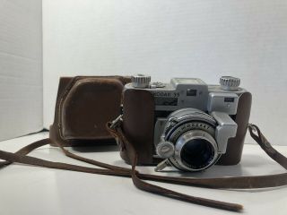 Vintage Film Camera Kodak 35 W/ Leather Case -