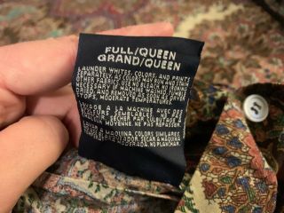 Ralph Lauren 100 Cotton Full/Queen Duvet Comforter Cover Vintage 80 