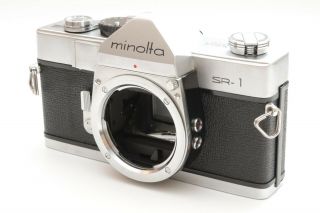 【as - Is】minolta Sr - 1 Body Silver Film Camera Slr From Japan 2525371/k528