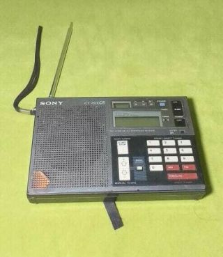 Vintage Sony Icf7600 Ds World Portable Radio