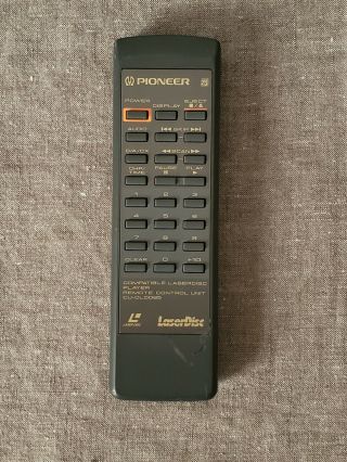 Pioneer Laseractive Remote Controller For Laser Disc Cld - A100 Player