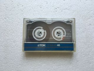 Tdk Ma - Xg 46 Vintage Audio Cassette Blank Tape Made In Japan Type Iv