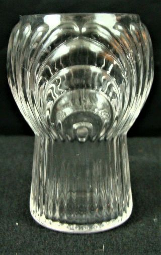 Scarce Vintage Cambridge Elegant Glass Caprice Flat Whiskey Tumbler Clear 2 3/4 "