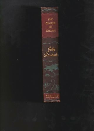 John Steinbeck THE GRAPES OF WRATH 1939 Hard Cover 2