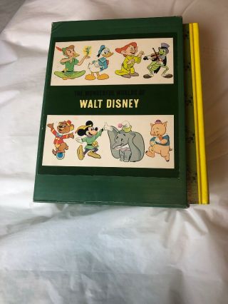 Vintage 1965,  The Wonderful World Of Walt Disney Book Set,  Books