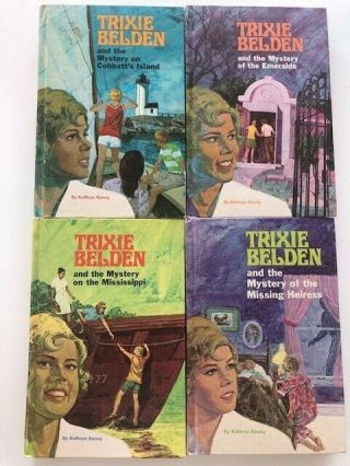 TRIXIE BELDEN vol 1 - 16 by Kathryn Kenny,  Julie Campbell Series 1970 Series 8