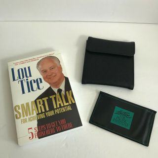 Lou Tice Smart Talk For Achieving Your Potential Book And Cds