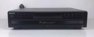 Vintage Sony Cdp - Ce375 5 Disc Compact Disc Player / Carousel Changer Euc