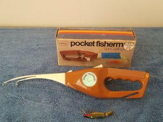 Vintage 1972 Popeil Pocket Fisherman Spin Casting Kit