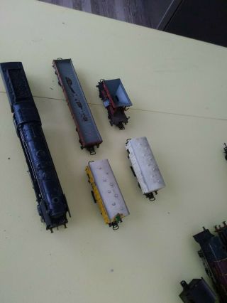 Marklin Vintage locomotive and tender plus 4 cars.  parts repair 2