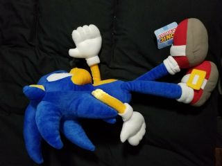 Sonic The Hedgehog Stuffed Plush Sega Game Character Toy 24” Tall Vintage 3