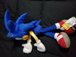 Sonic The Hedgehog Stuffed Plush Sega Game Character Toy 24” Tall Vintage 4