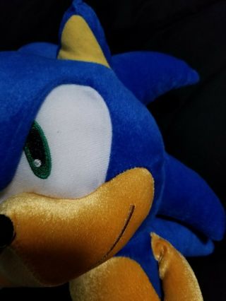 Sonic The Hedgehog Stuffed Plush Sega Game Character Toy 24” Tall Vintage 6