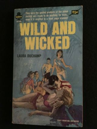 Wild And Wicked By Laura Duchamp,  Midwood Paperback