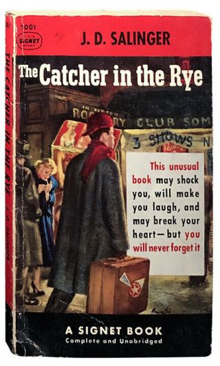 J.  D.  Salinger / The Catcher In The Rye First Edition 1953