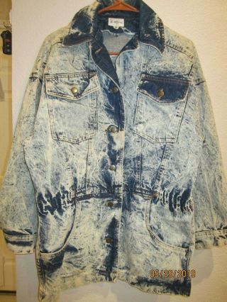 Vintage Stevie Ray Vaughan Denim Jacket (neiman Marcus) Size: Medium,