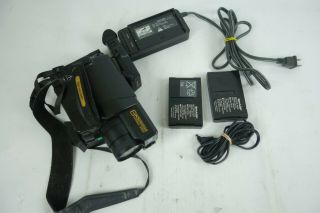 Sharp Camcorder Vl - C77 Vhs Camera Vintage Movie Recording Equipment