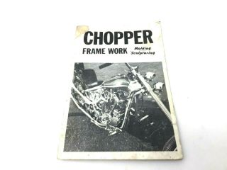 Vintage Chopper Book Custom Panhead Knucklehead Flathead Show Bike Candy Color
